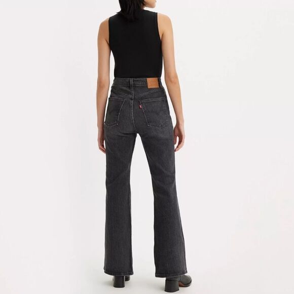 Levi's® Premium
70'S HIGH FLARE WOMEN'S JEANS Black 25W X 32L‎ NWT in packaging - Picture 2 of 11
